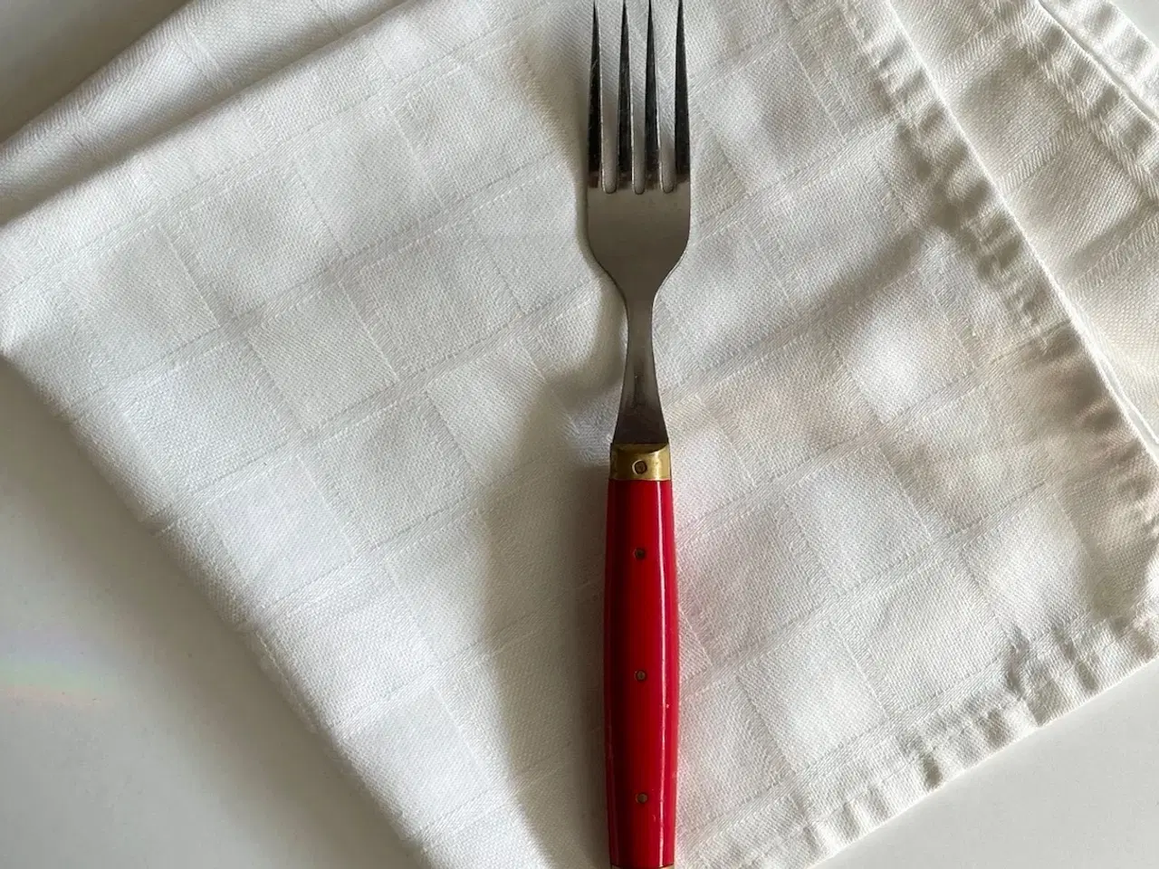 Billede 1 - Melron gaffel, rød, pr stk