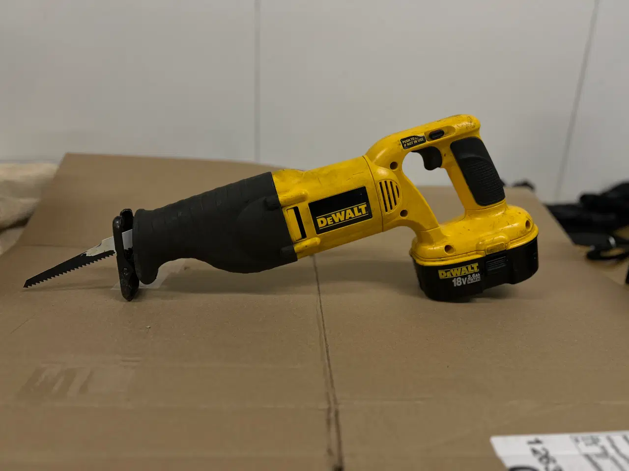 Billede 2 - DeWalt 18V Bajonetsav m. batteri