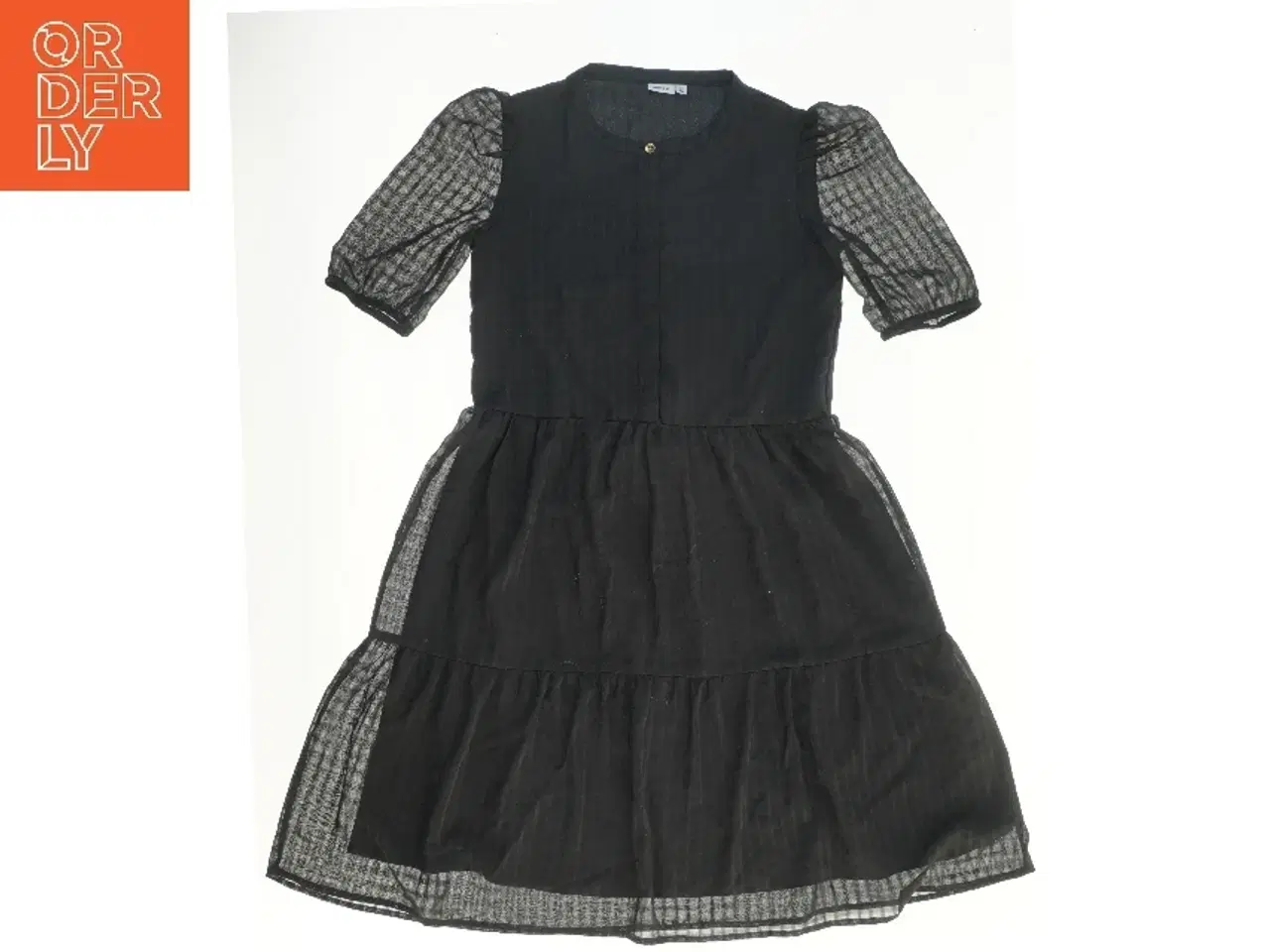 Billede 2 - Kjole med transparente ærmer fra Name It (str. 146)