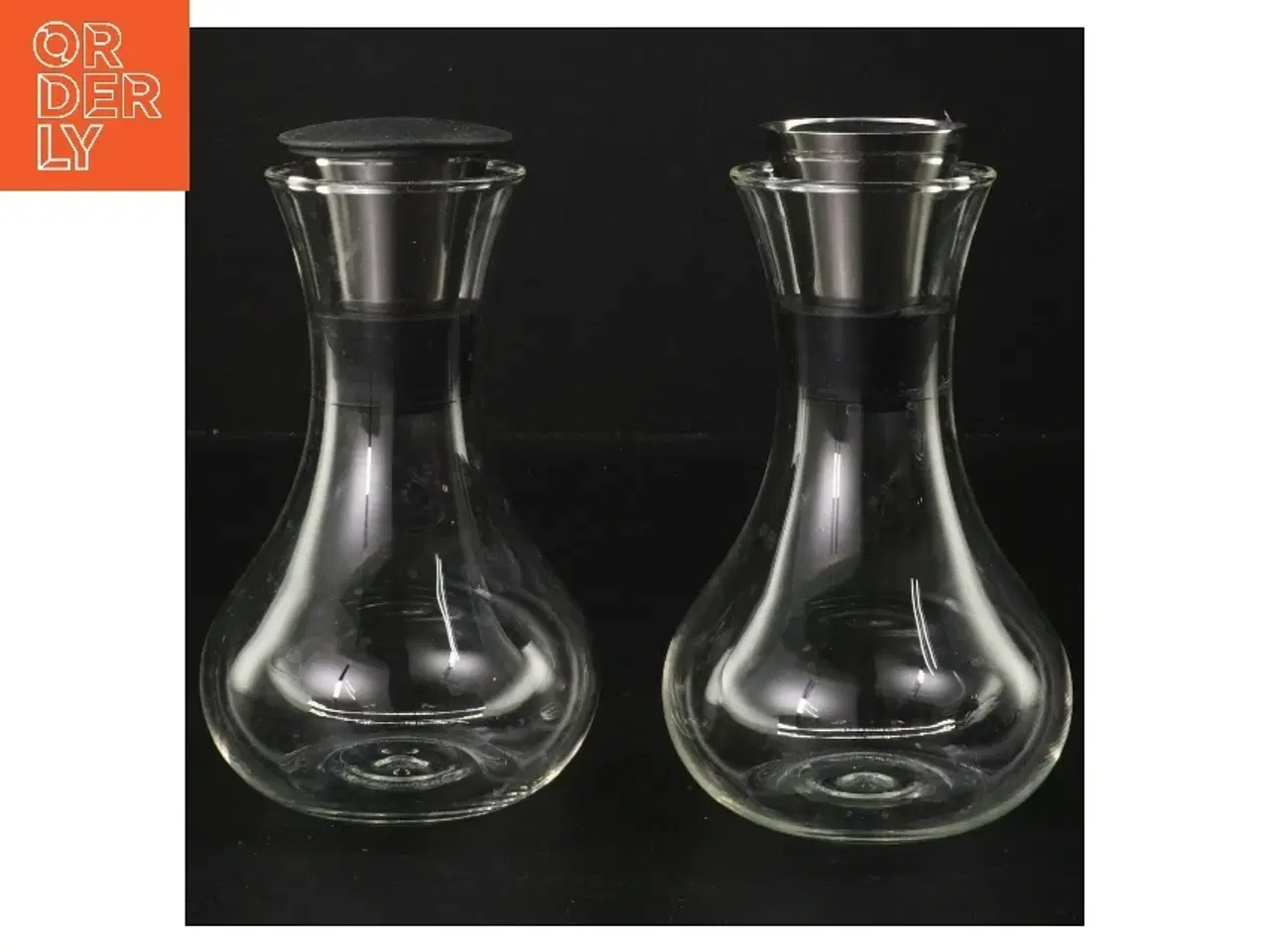 Billede 1 - Eva Solo sukker og flødesæt med sort låg (str. 15 cm)