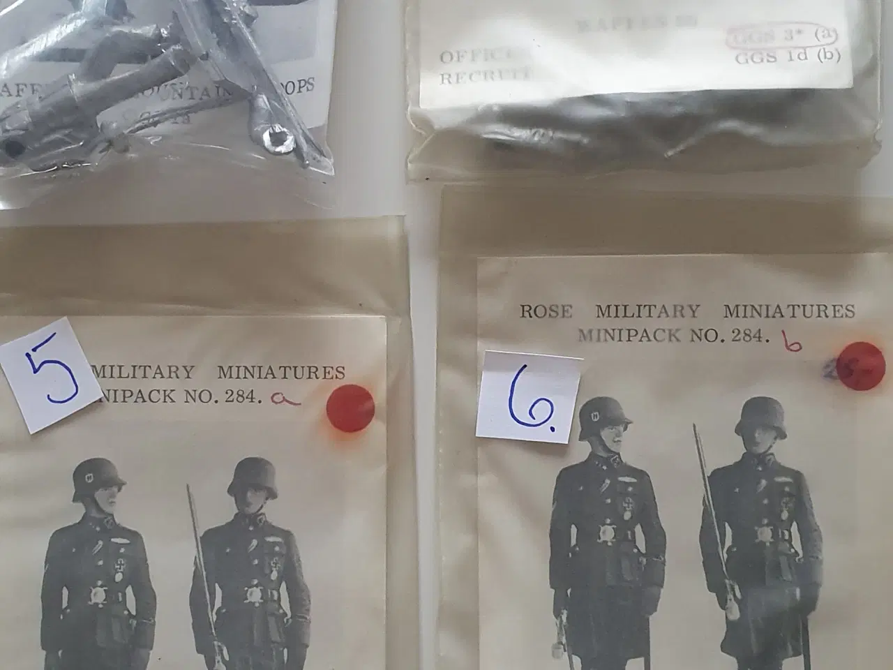 Billede 3 - Tin soldater forestiller tyske fra WW2