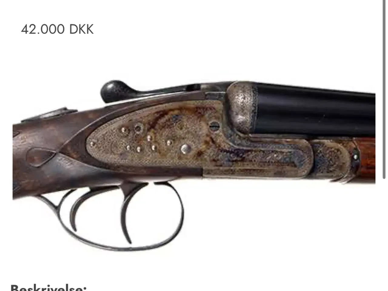 Billede 2 - Næsten ny engelsk haglbøsse