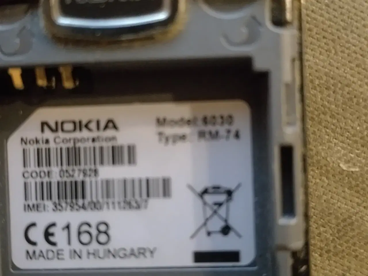 Billede 3 - Nokia 6030 "dumbphone"