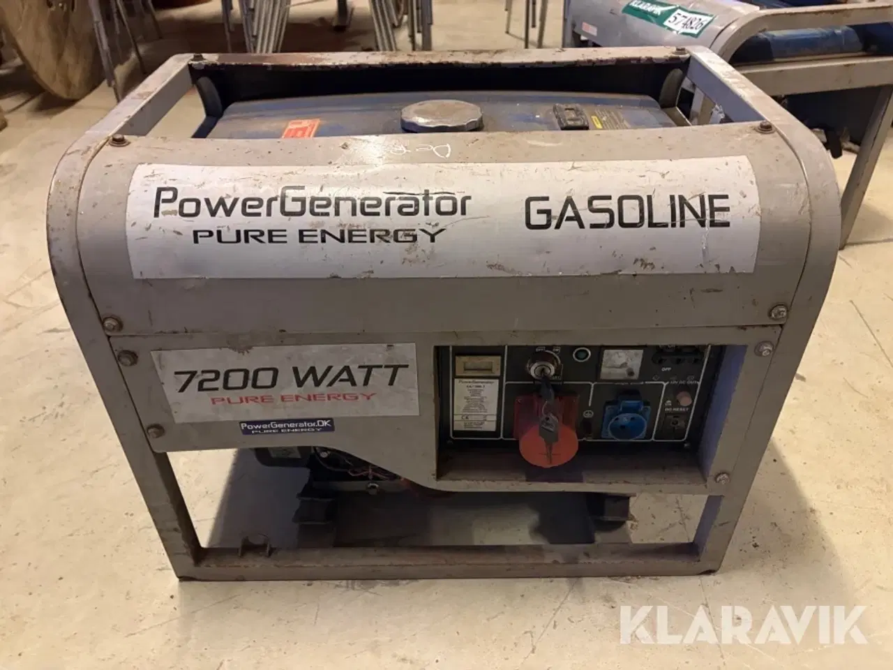 Billede 8 - Generator Power Generator GG7500-3 - 7200 watt