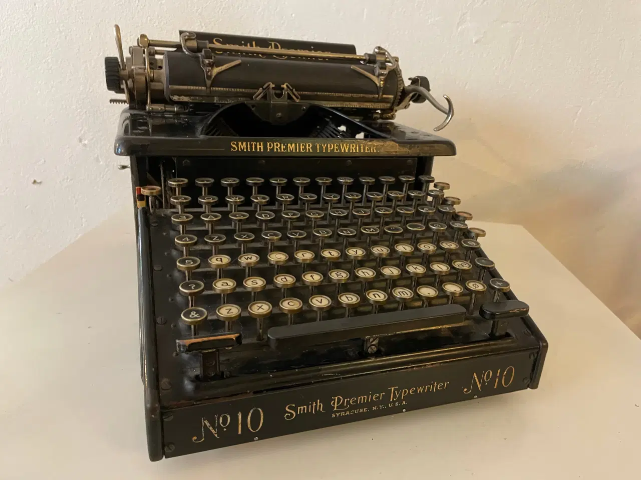 Billede 1 - Skrivemaskine, antik