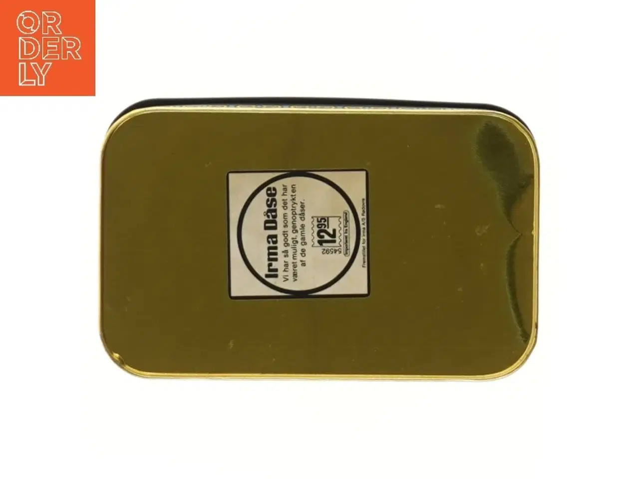 Billede 4 - Irma dåse med illustrationer af blomster og pige fra Irma (str. 17x11 cm)