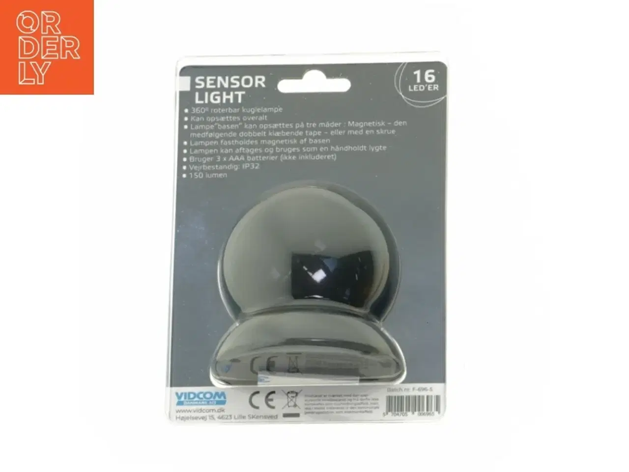 Billede 2 - Sensor lys med bevægelsessensor (str. 360 grader rotation)
