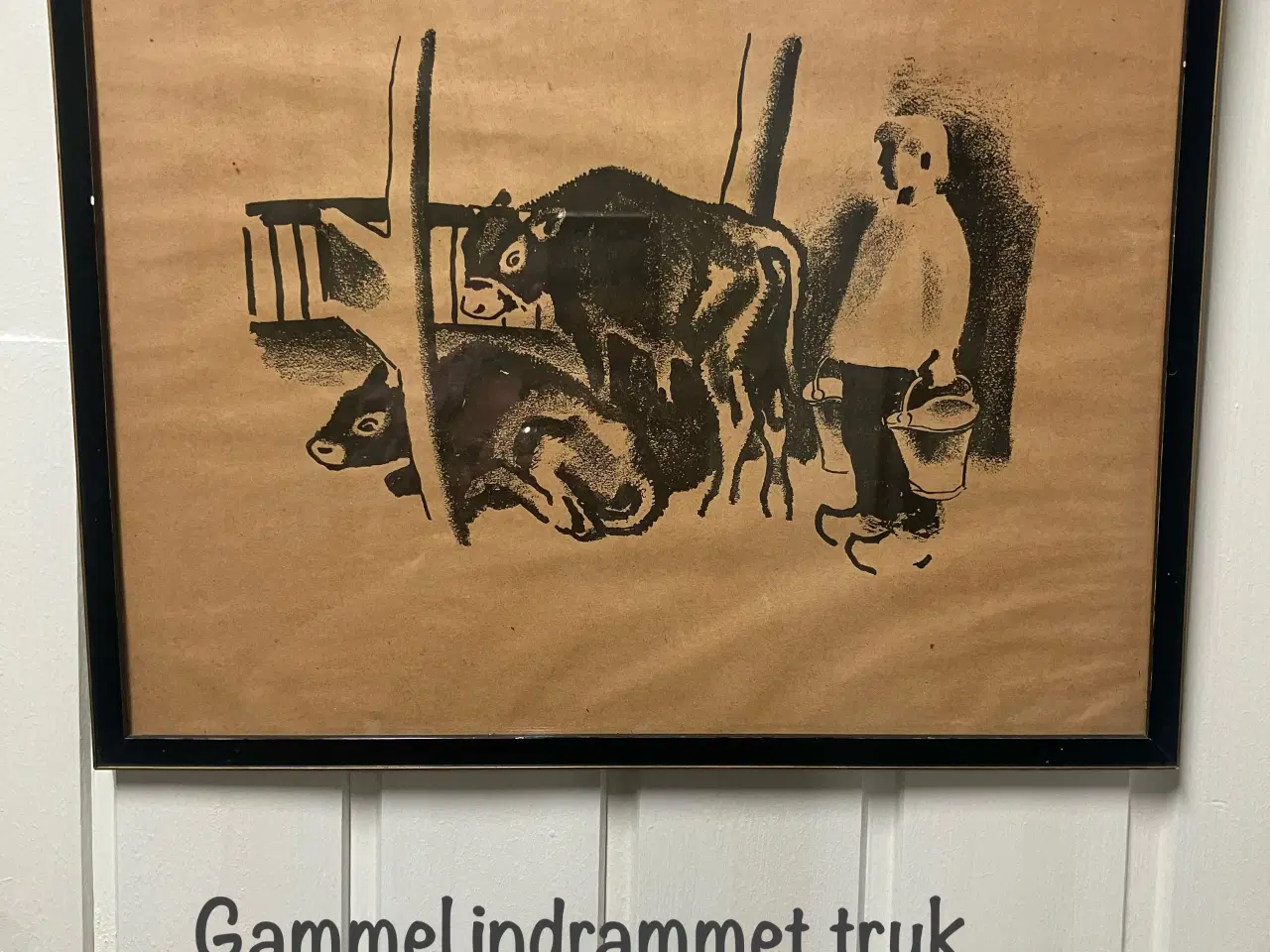 Billede 1 - Charmerende vintage tryk