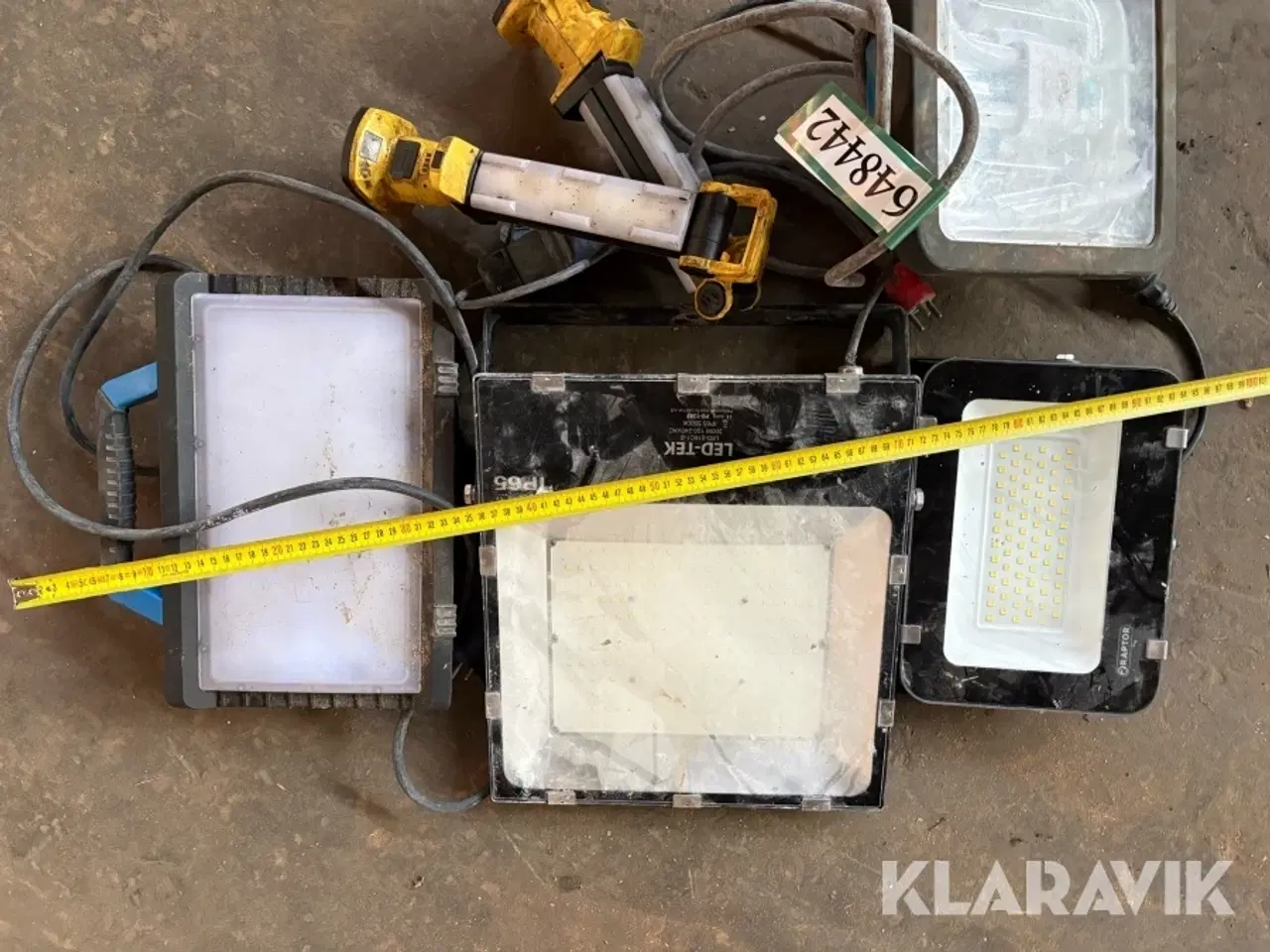 Billede 11 - Arbejdsbelysning – LED-arbejdslamper og halogenlampe