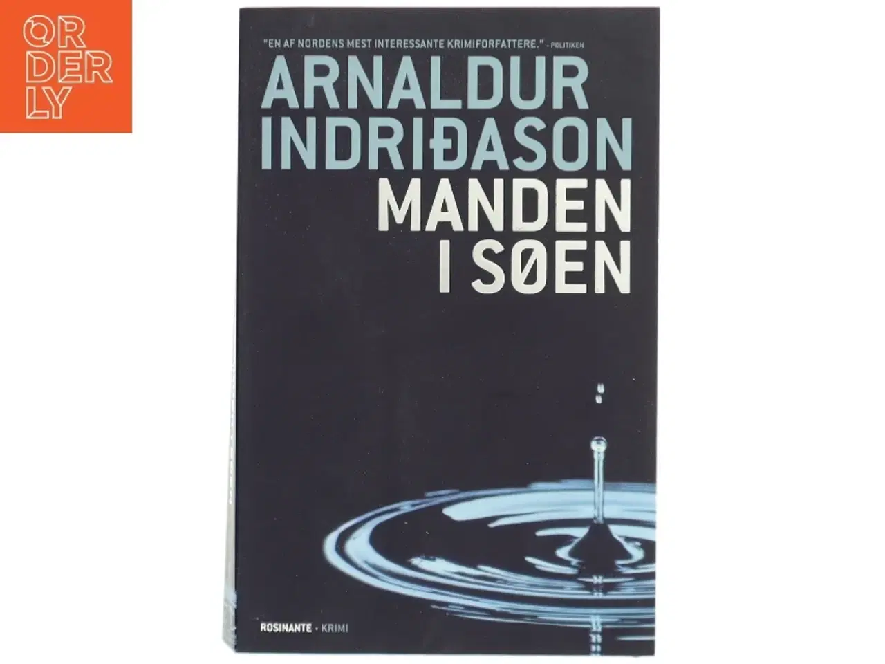 Billede 1 - Manden i søen : krimi af Arnaldur Indri&#240;ason (Bog)
