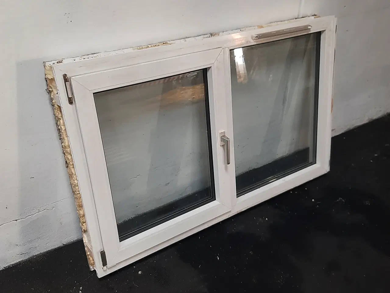 Billede 2 - Dreje-kip vindue, pvc, 1462×120×894mm, venstrehængt, hvid