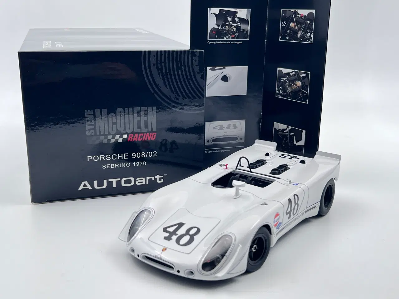 Billede 1 - 1970 Porsche 908 / 2 Steve McQueen #48 - 1:18