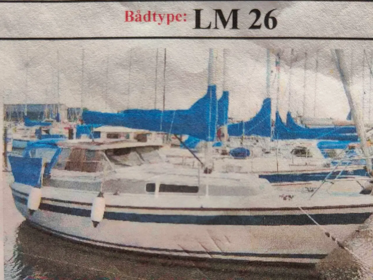 Billede 1 - LM 26 – 1982 – Velholdt klassisk motorsejler