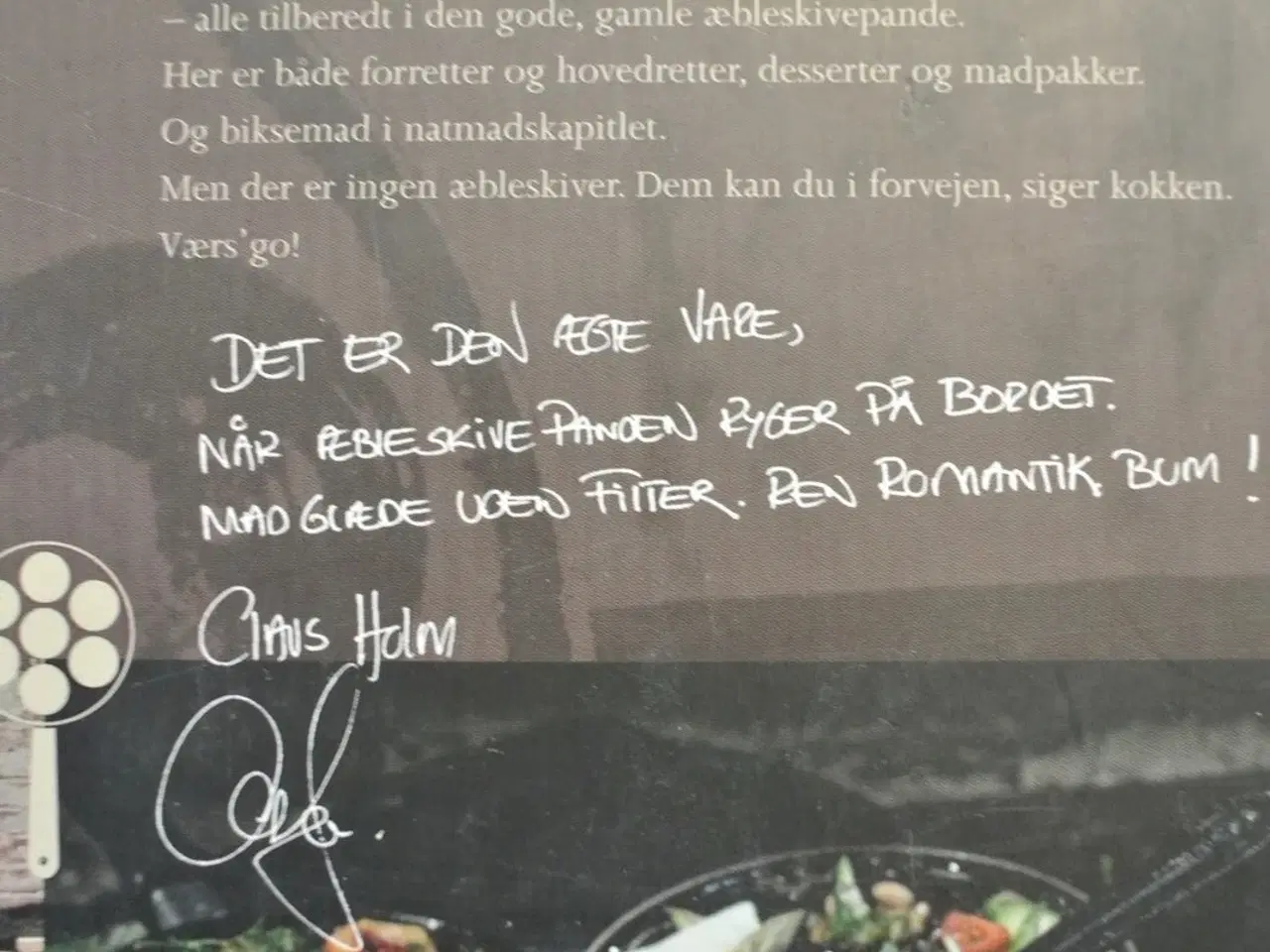 Billede 5 - mad i æbleskivepanden, af claus holm signeret