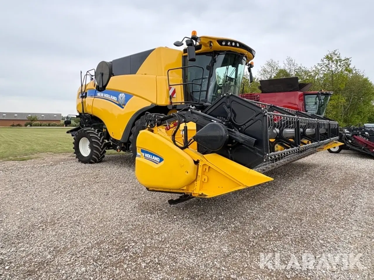 Billede 2 - Mejetærsker New Holland CX8.70 med New Holland skærebord