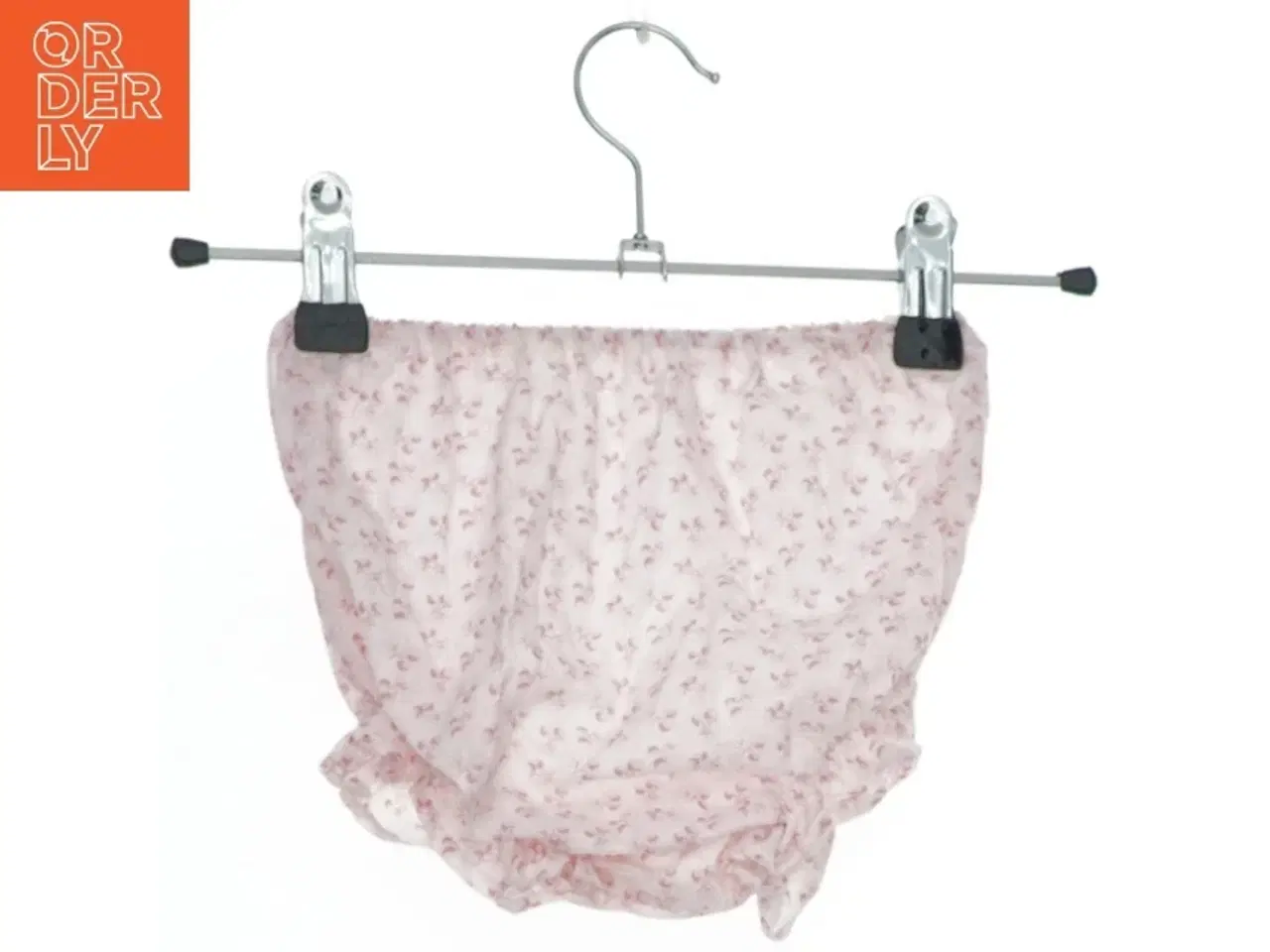 Billede 2 - Babypuderbukser med lyserøde mønstre (str. 86)