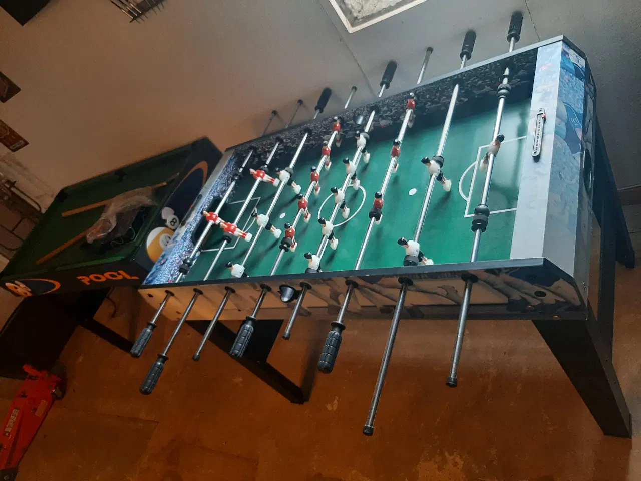 Billede 1 - poolbord og fodbold bord