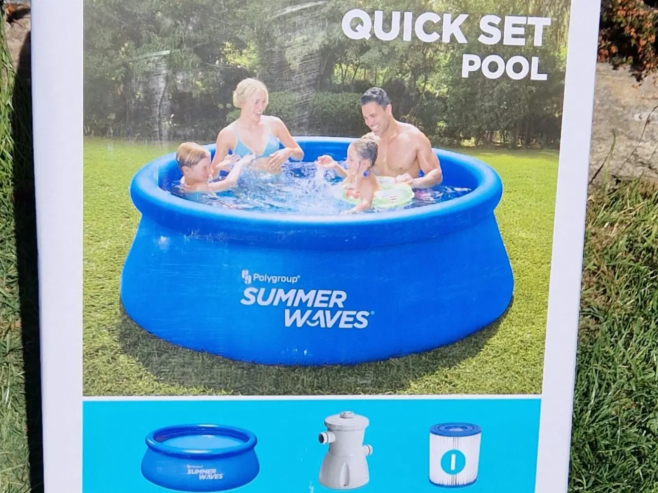 Billede 2 - Pool med pumpe og filter