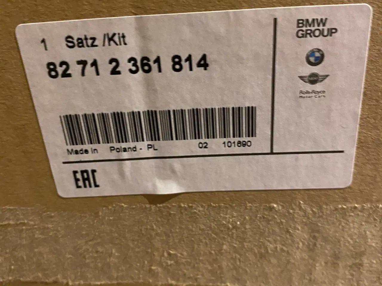 Billede 4 - Tagbøjler BMW 3 serie f30/f34 originale