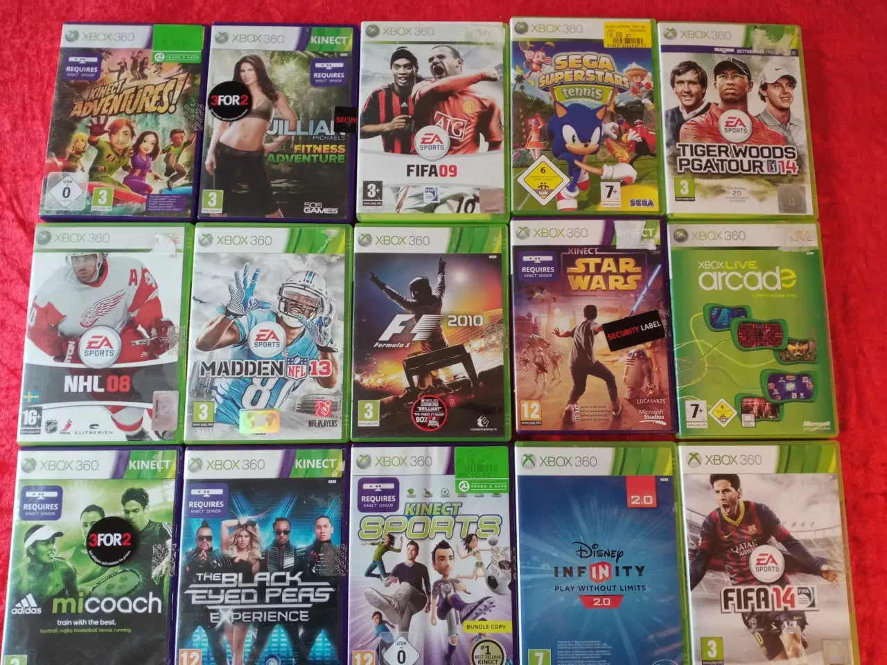 Billede 1 - 15 stk diverse Xbox 360 spil