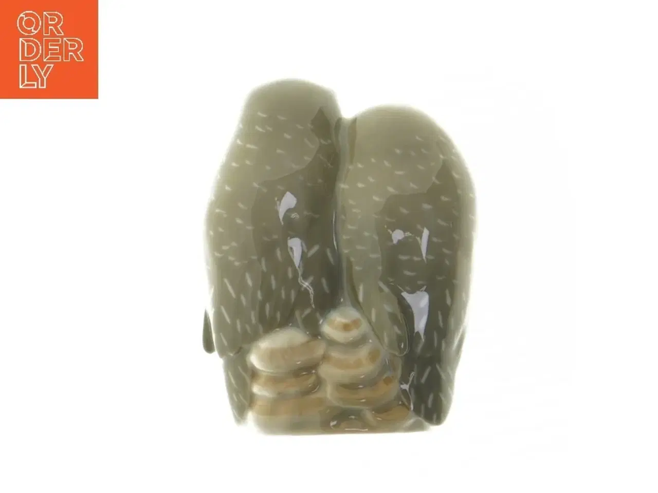 Billede 4 - Porcelænsfigur af ugler fra Royal Copenhagen (str. 8 cm)