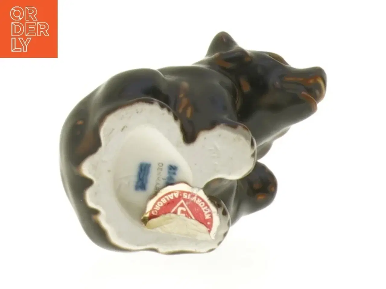 Billede 3 - Stentøjs bjørnefigur (str. 10,5 cm) fra Royal Copenhagen