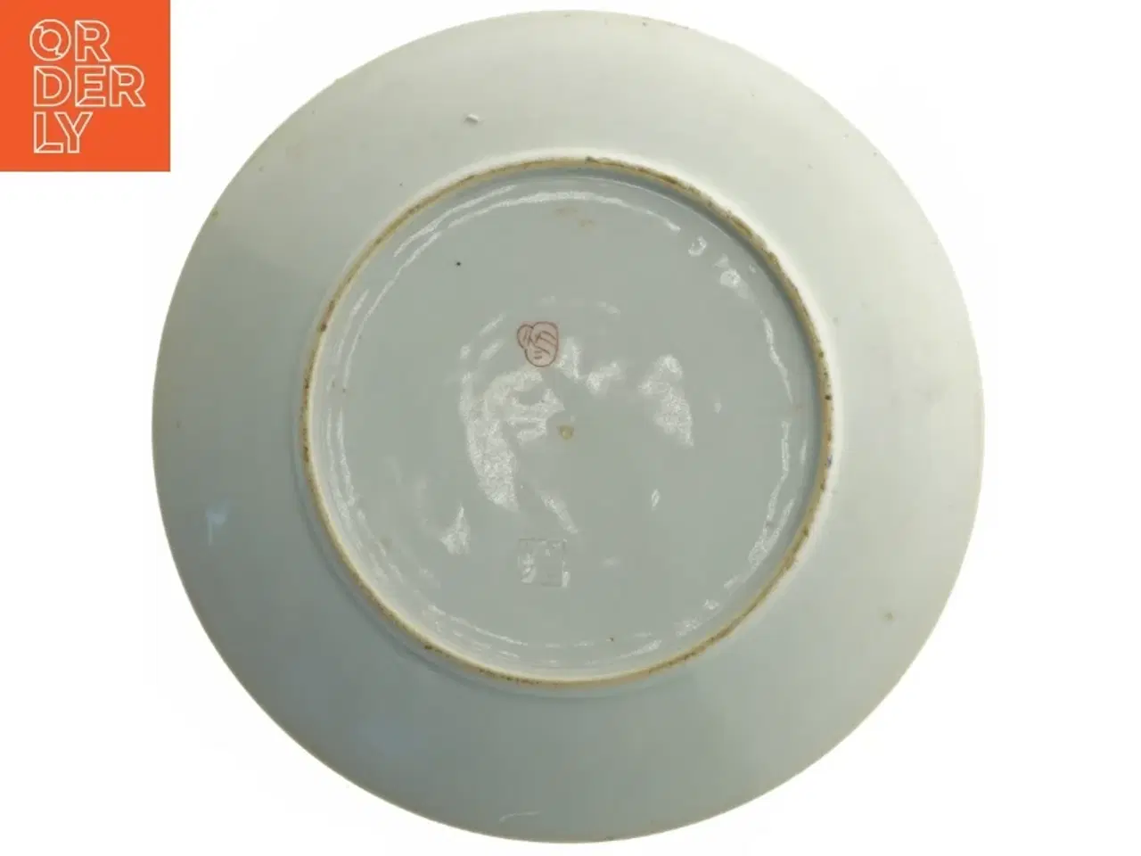 Billede 3 - Dekorativ kinesisk tallerken (str. Ø. 25 cm)