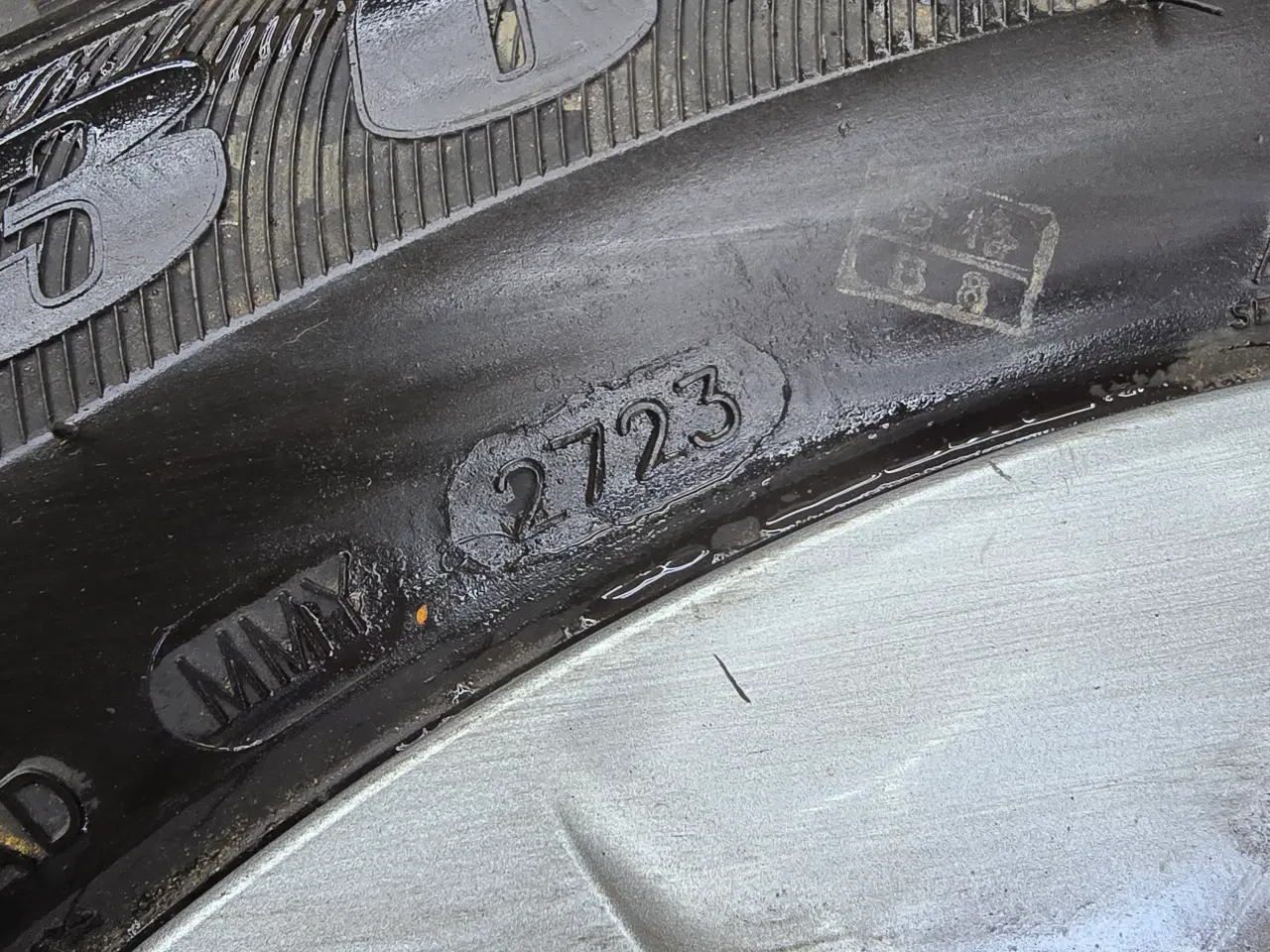 Billede 5 - 4 vinterdæk på stålfælge 185 65 R15 88T