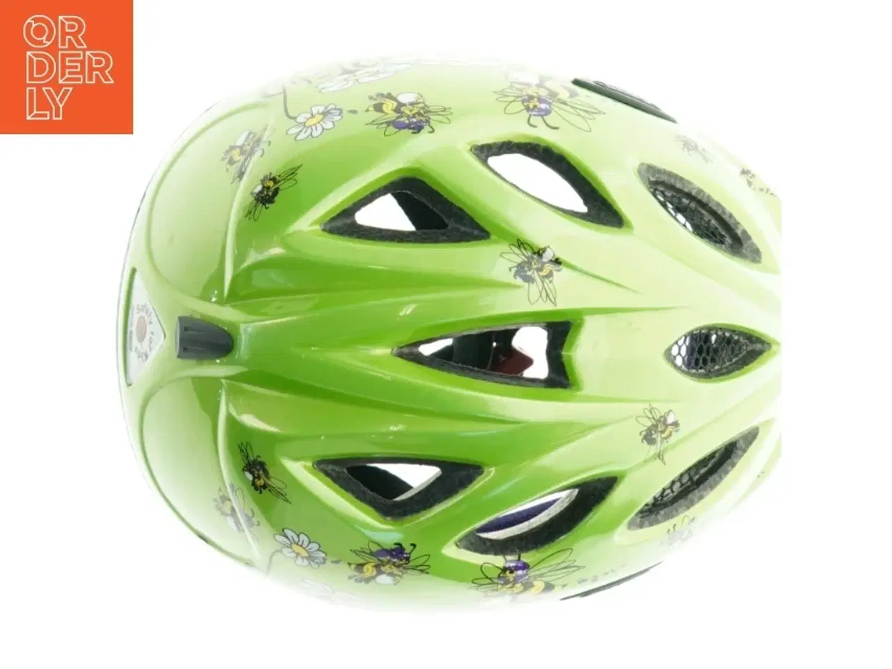 Billede 2 - Børnecykelhjelm med bi-motiv (str. 50-55 cm)