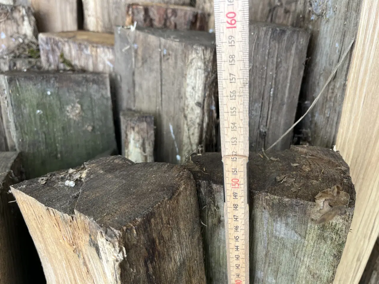 Billede 2 - Hegnspæle lavet af egetræ