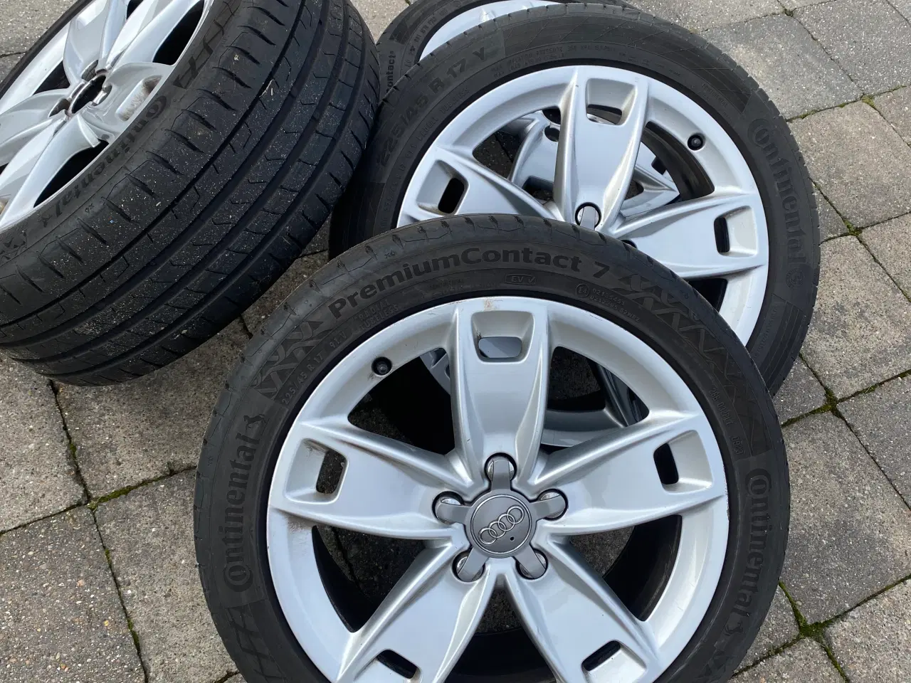 Billede 7 - Audi A3 original alufælger med sommerdæk.