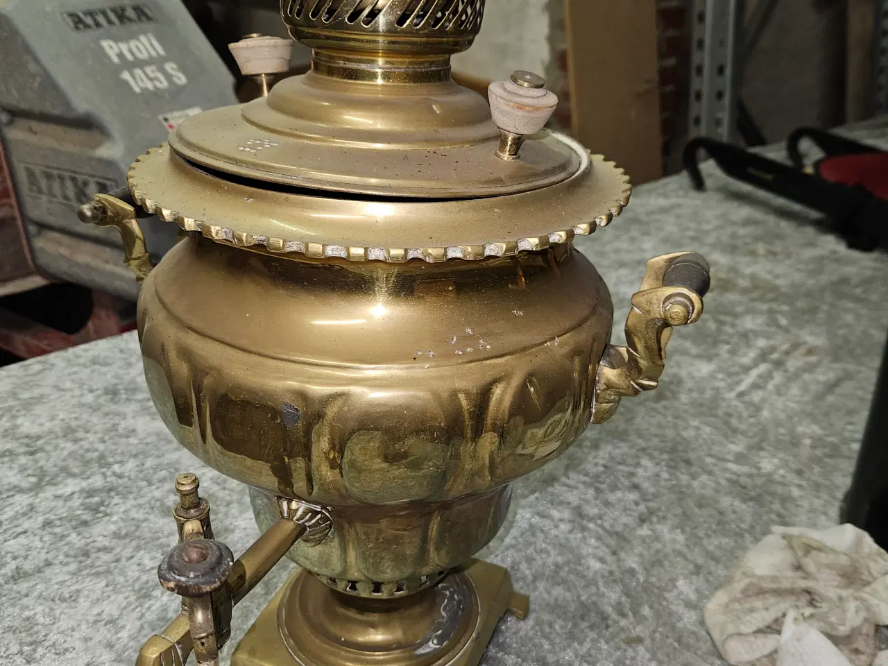 Billede 1 - Samovar i messing