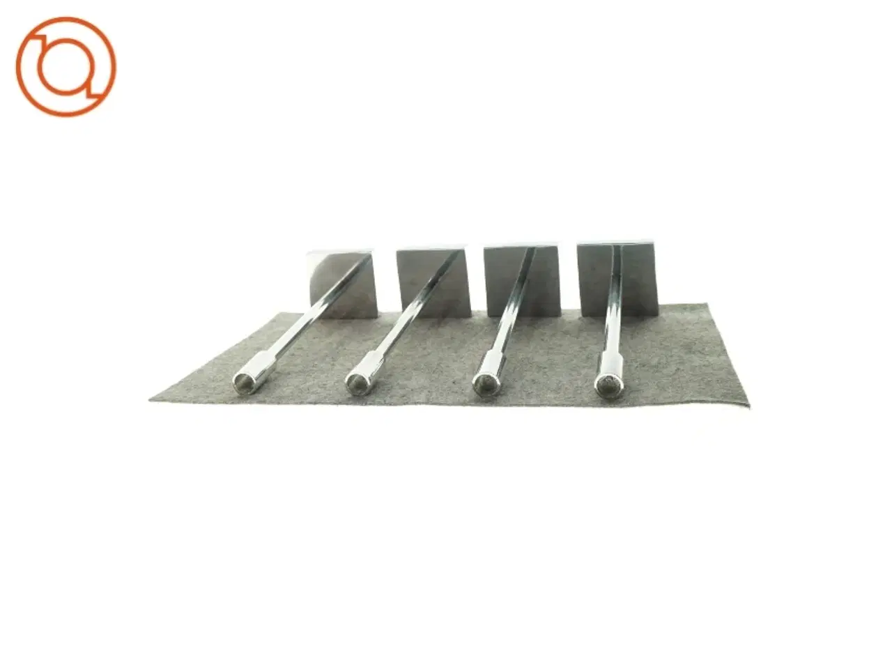 Billede 3 - Lysestager 4 stk. (str. 11 x 11 x 40cm)