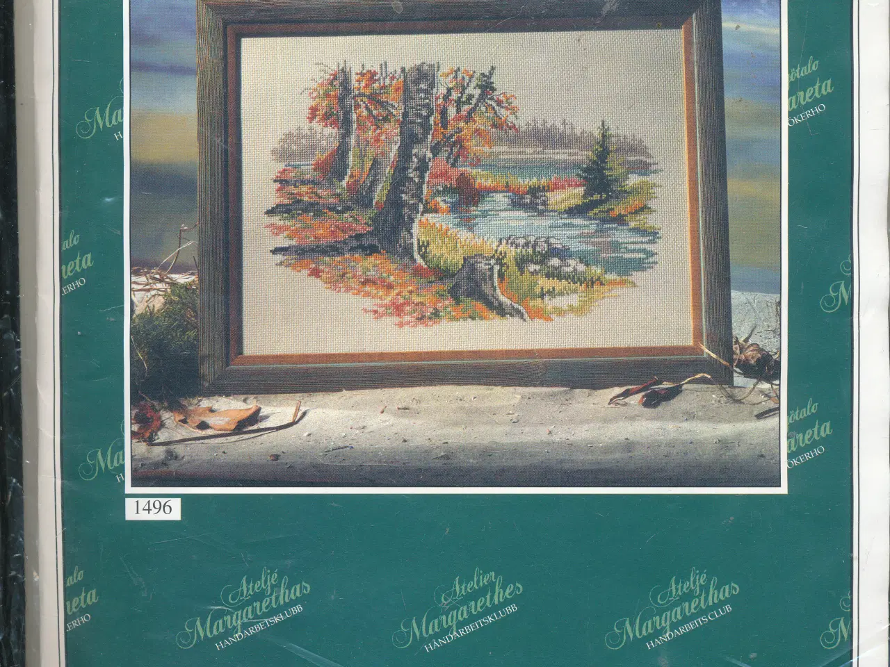 Billede 1 - BRODERIKIT TIL BILLEDE 48 X 38 CM. FRA ATELJE MARG