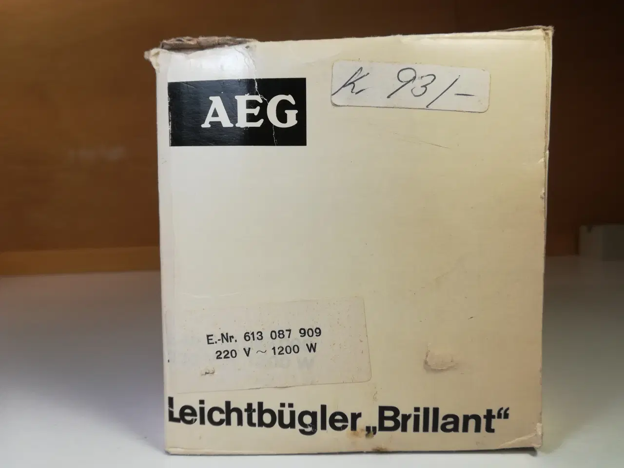 Billede 7 - AEG strygejern "Brillant" - nok fra omkring 1965