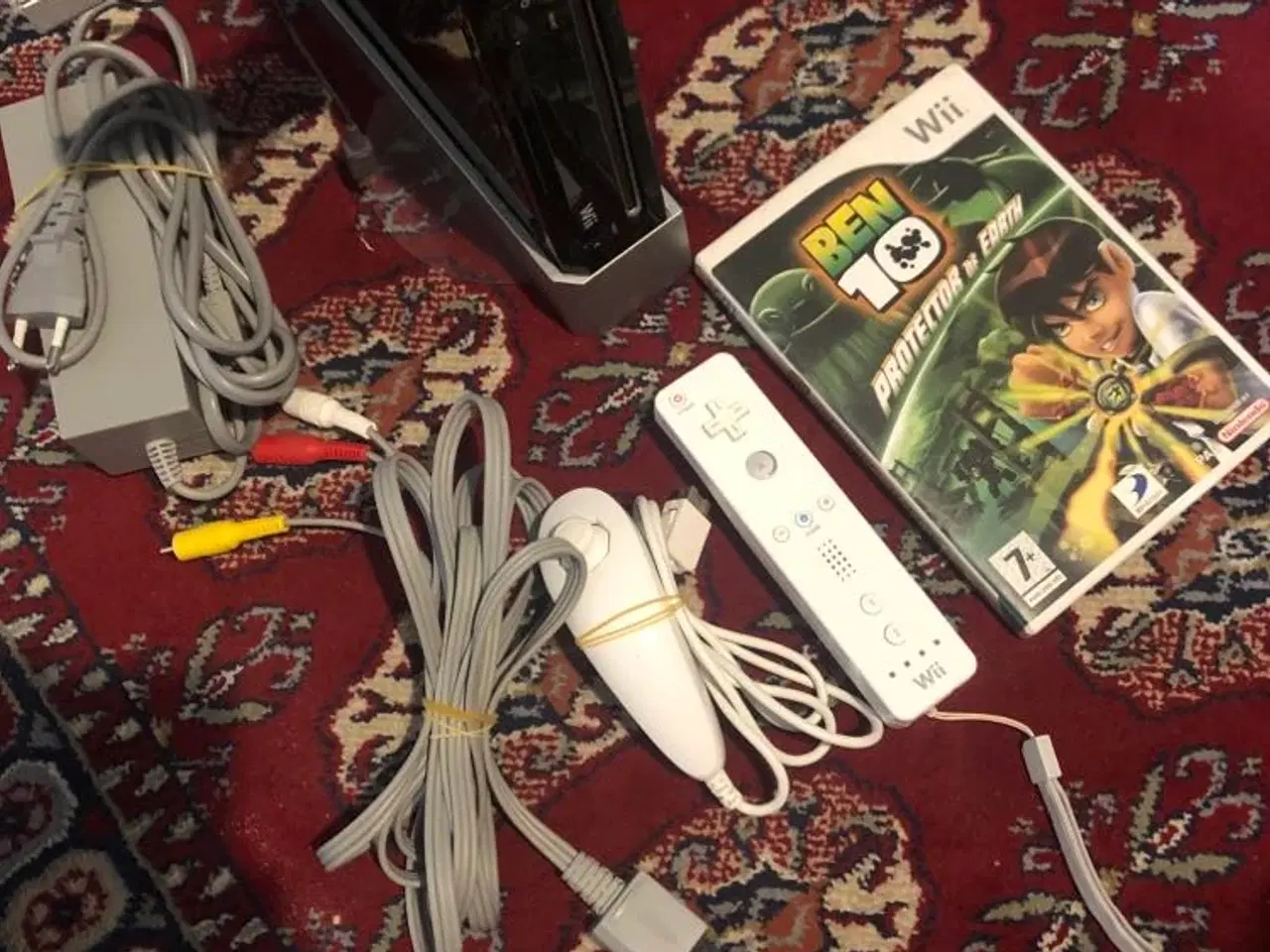 Billede 1 - Wii + Spil & Controller + Ben10