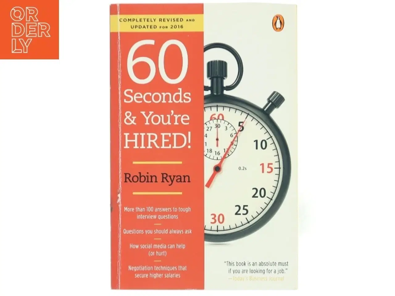 Billede 1 - 60 Seconds and You&#39;re Hired!: Revised Edition af Robin Ryan (Bog)