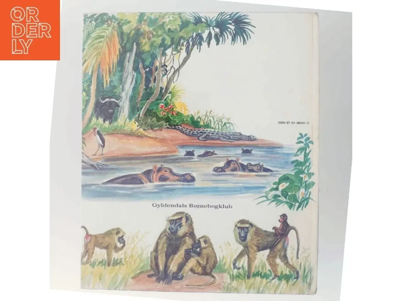 Billede 3 - Børnebog - Dyr på en savanne i Afrika 2 af Inga Borg (Bog)