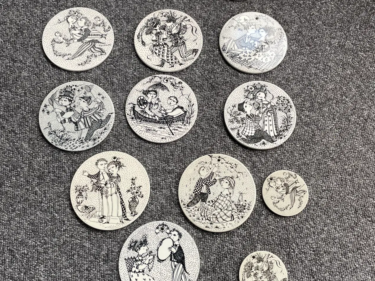 Billede 1 - Bjørn vinblad platter