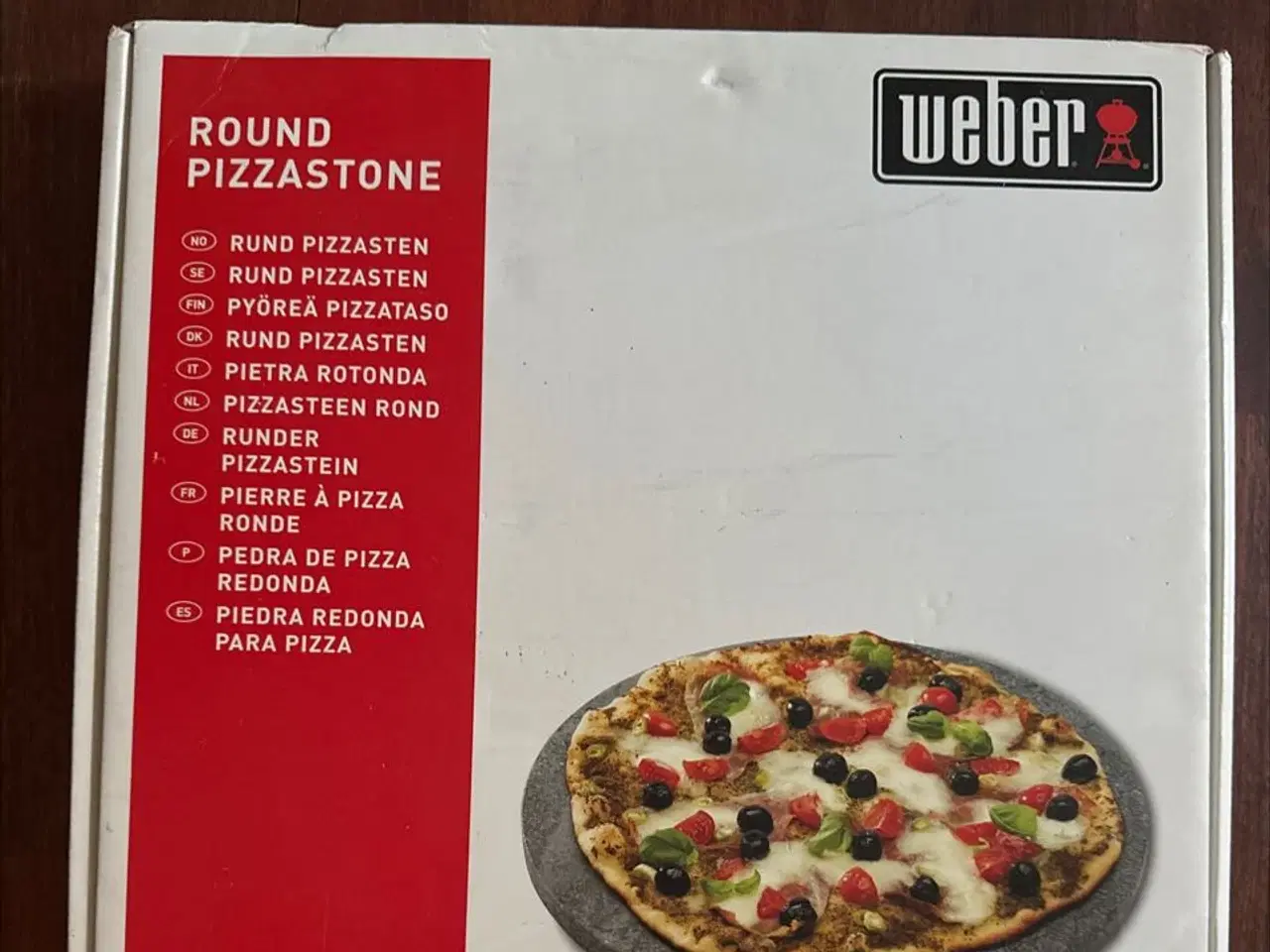 Billede 1 - Rund pizza sten