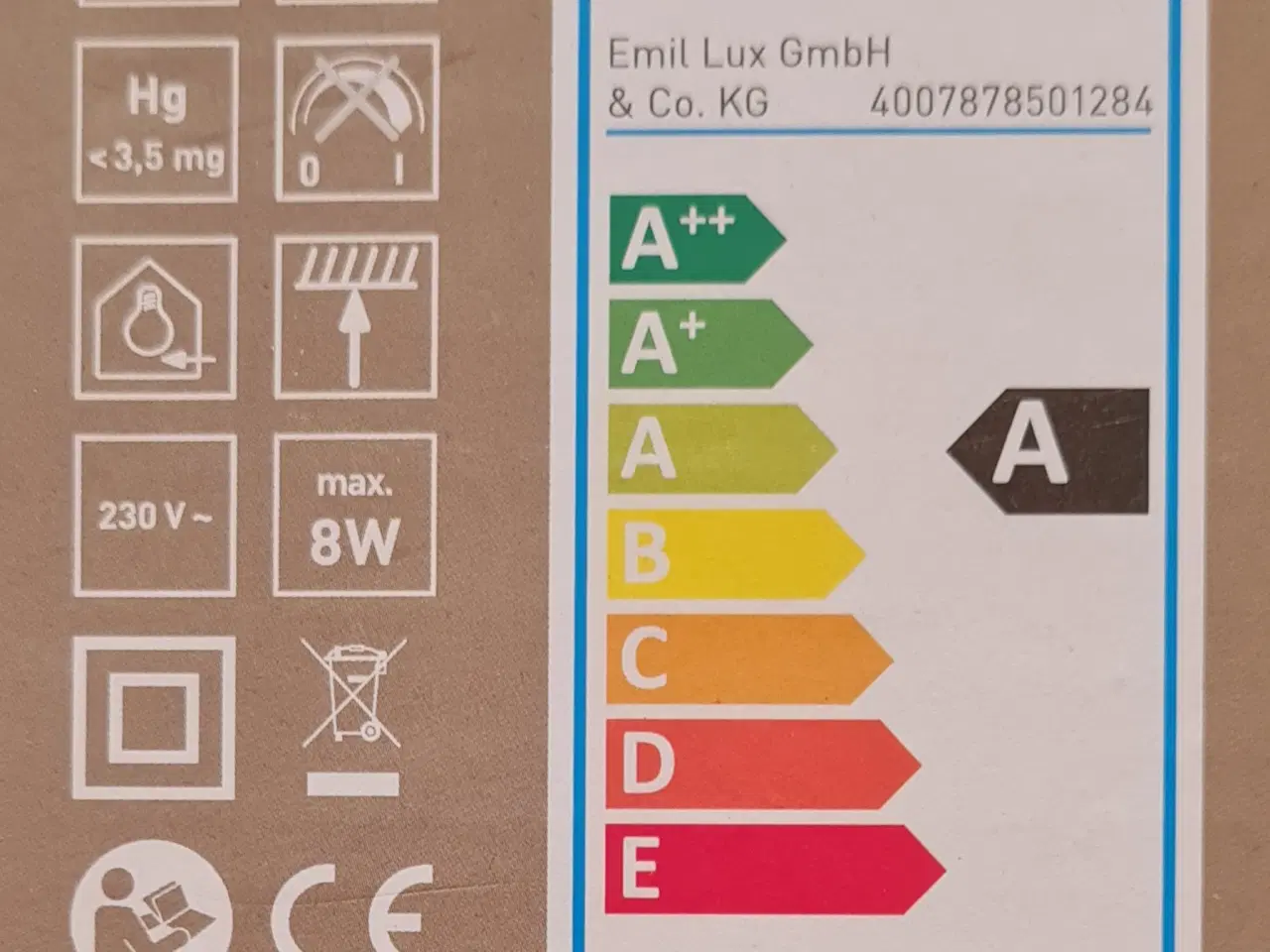 Billede 3 - OBI LED Lysliste. T5-8W-31. Hvid.