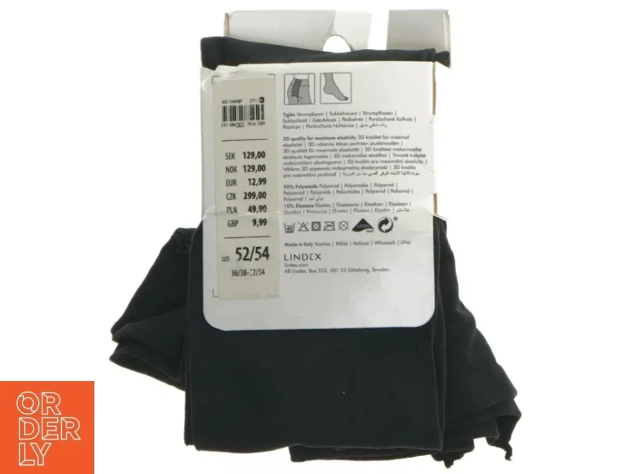 Billede 2 - Sort strømpebukser Lindex 2XL fra Lindex (str. 2 xl)