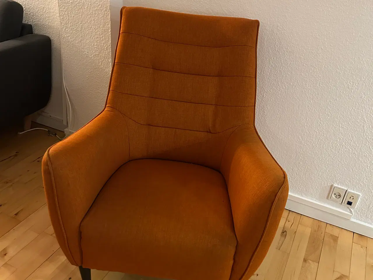 Billede 1 - Flot Orange lænestol