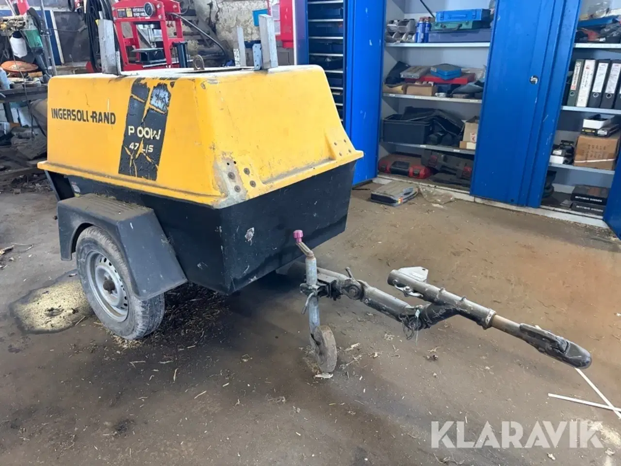 Billede 2 - Diesel kompressor Ingersollrand P00W 47 L/S