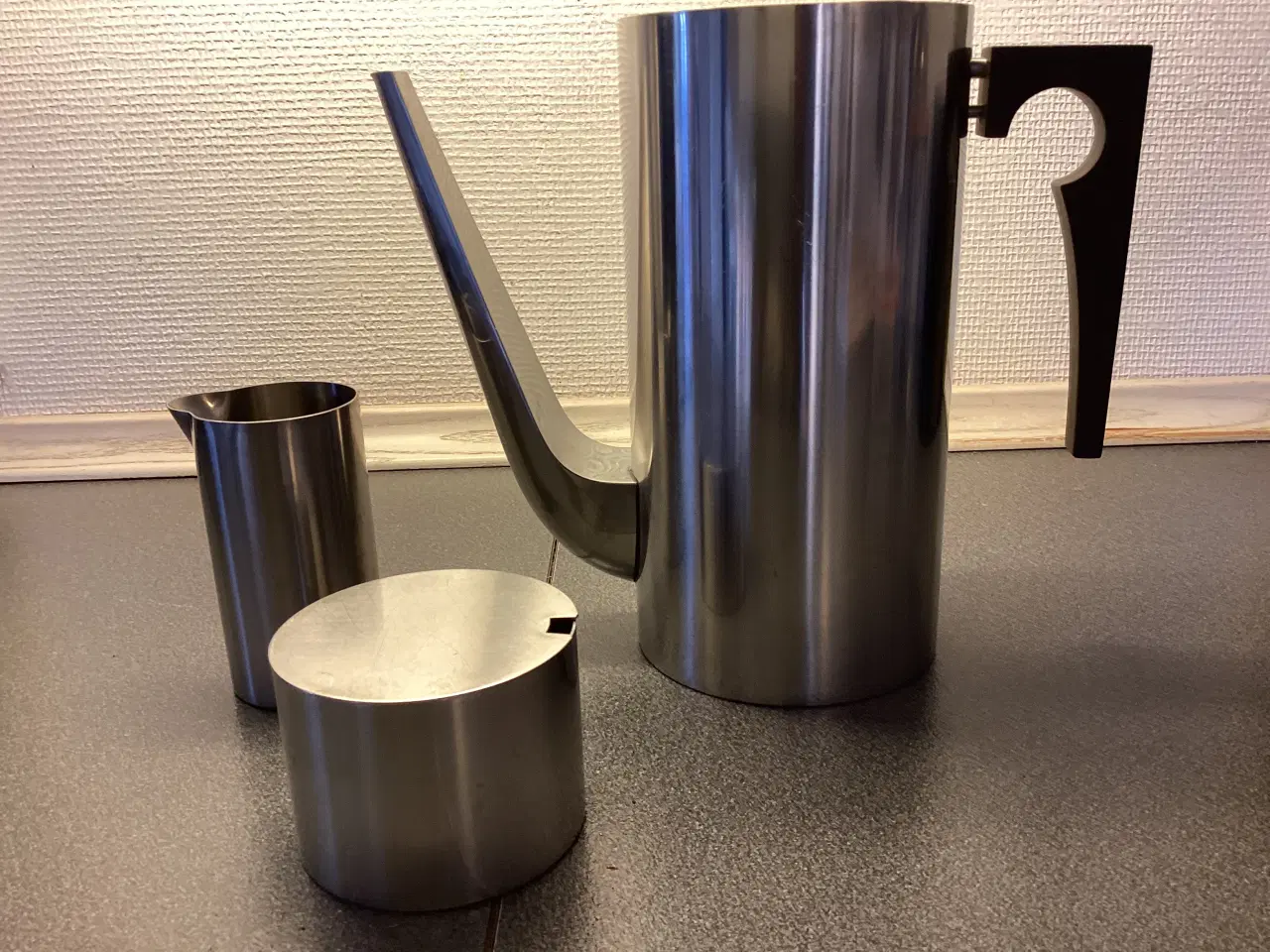 Kaffekande Stelton Arne Jacobsen m.m. Sor GulogGratis.dk