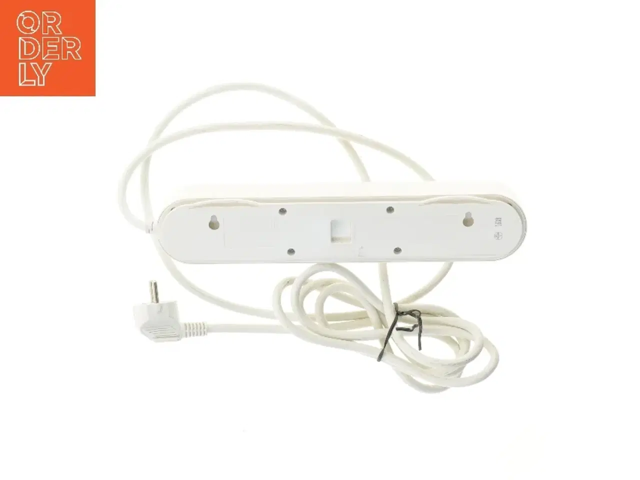 Billede 2 - Strømskinne med 4 stik og 2 USB-port (str. 30 cm)