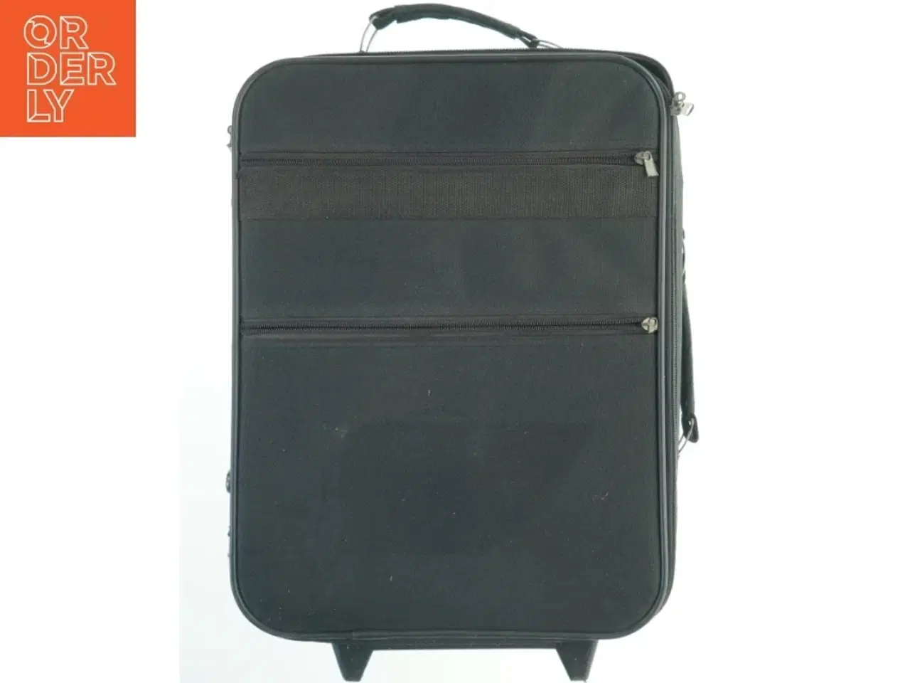Billede 6 - Sort rullekuffert (str. 46 x 35 cm)