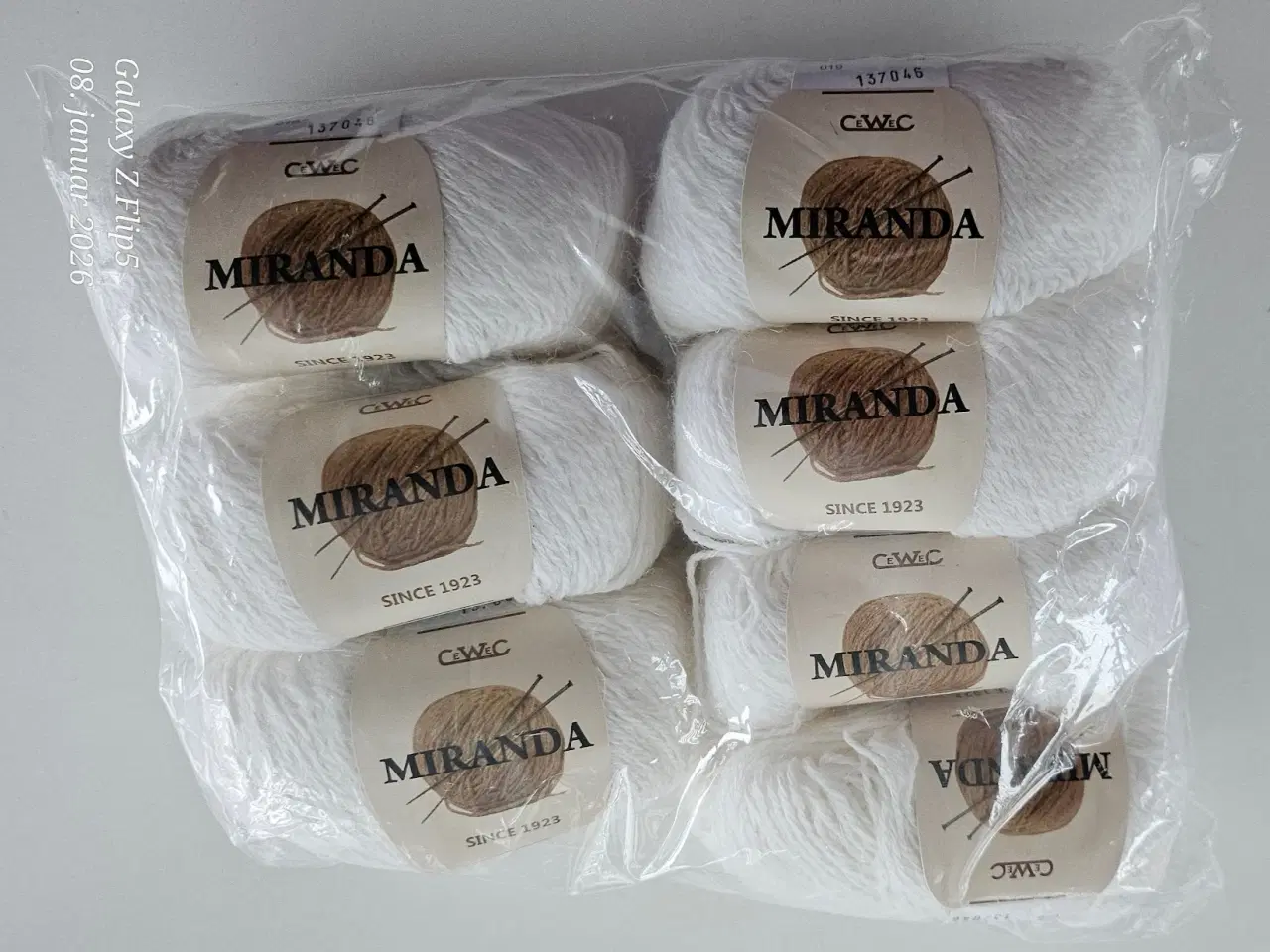 Billede 1 - Cewec Miranda råhvid 7 ngl.