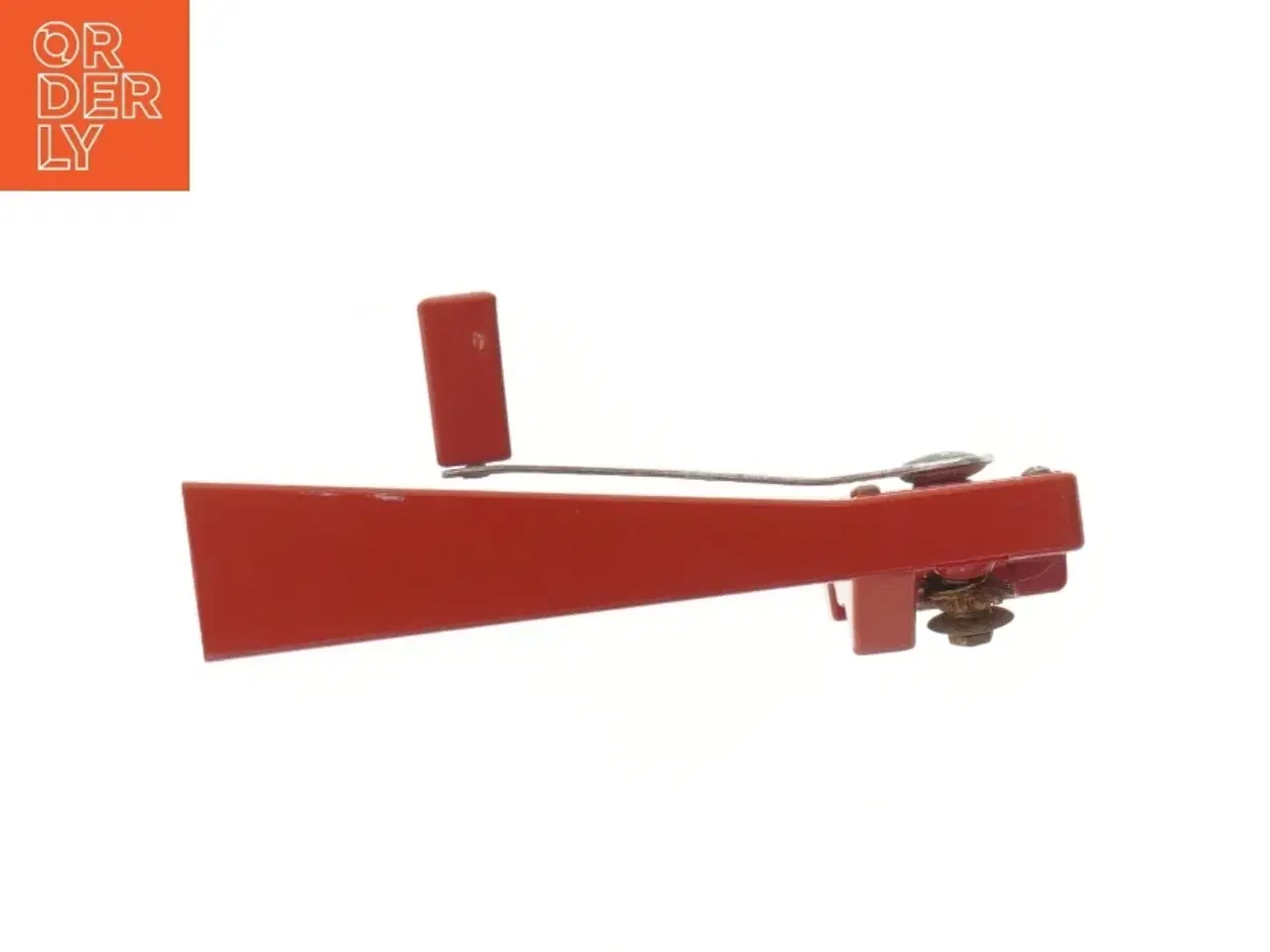 Billede 2 - Rød retro konservesåbner (str. 20x7 cm)