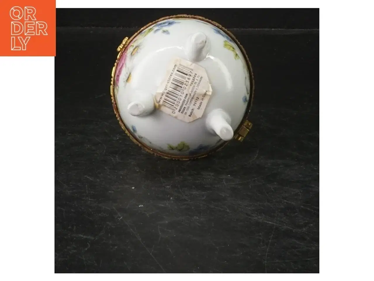 Billede 3 - Porcelænsæg med blomster fra Tiger (str. 13 cm)